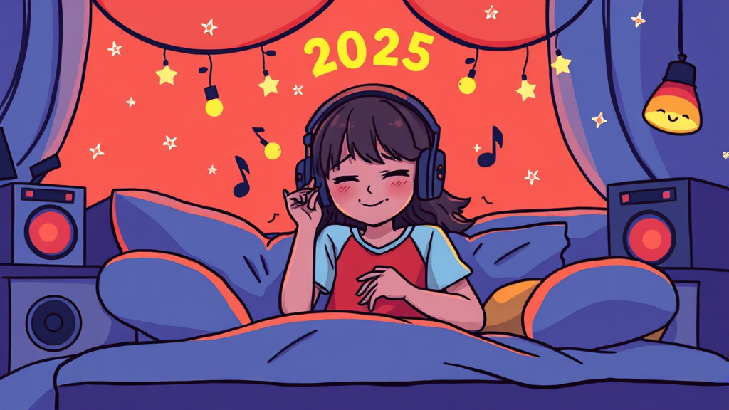 2025년 랩드, 잊지 못할 추억 (cartoon 스타일)