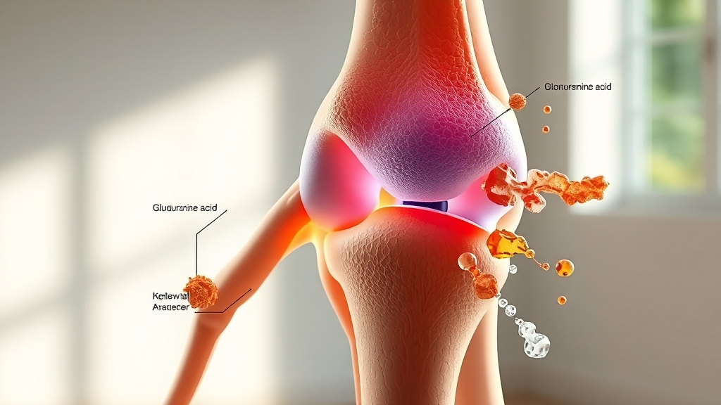 콘드로이친과 함께 섭취하면 좋은 영양소 (realistic 스타일)