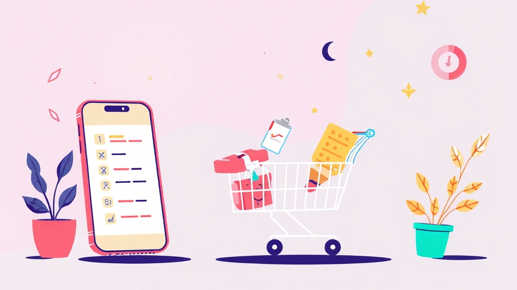 바이브 코딩의 주요 기능 (illustration 스타일)