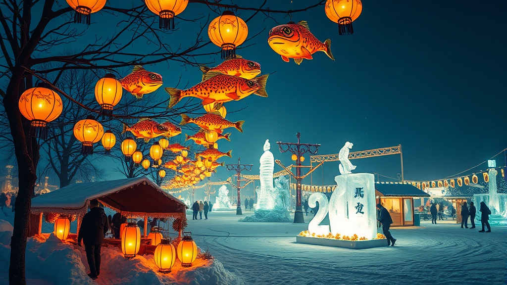 축제 기간 및 일정 확인! (realistic 스타일)