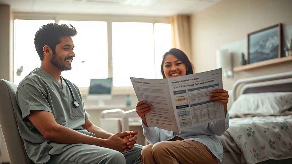 차상위계층 의료비 지원 상세 혜택 (realistic 스타일)