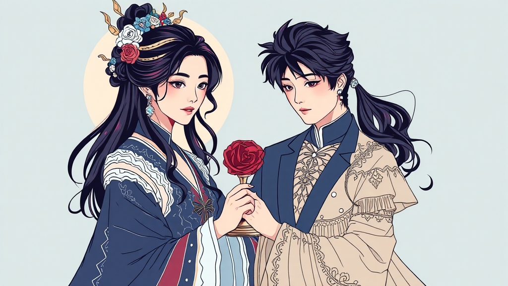 2025 청룡영화제 화제의 인물 & 장면 (illustration 스타일)