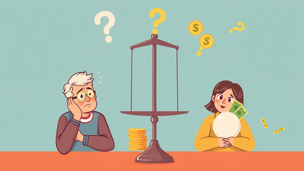 조기수령 결정 전 체크사항 (illustration 스타일)