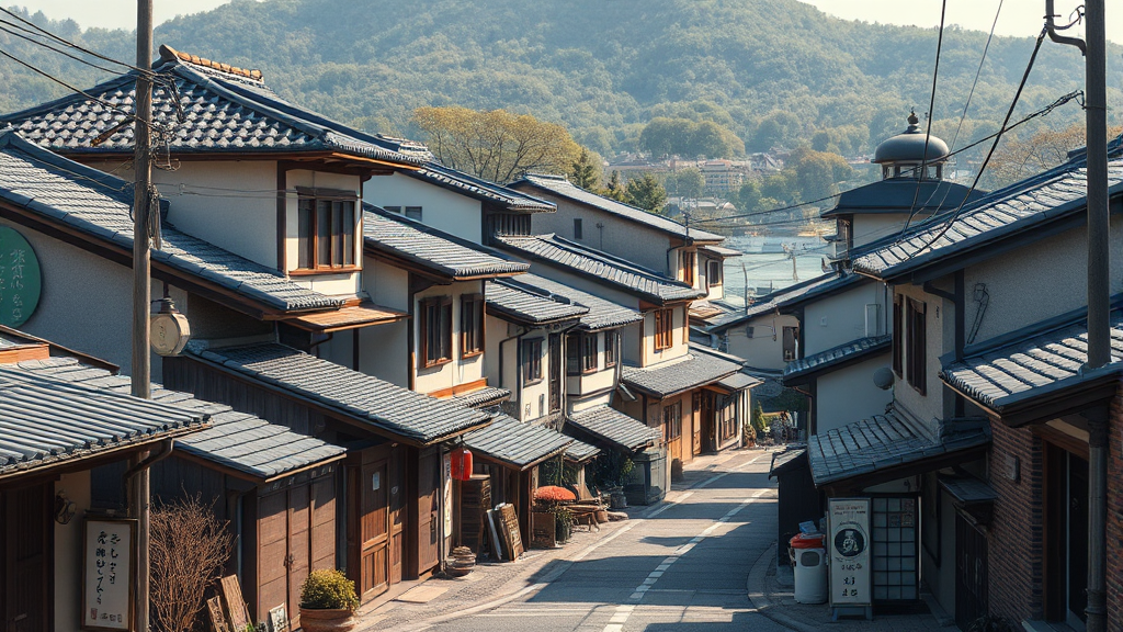 추천 소도시 비교 분석 (realistic 스타일)
