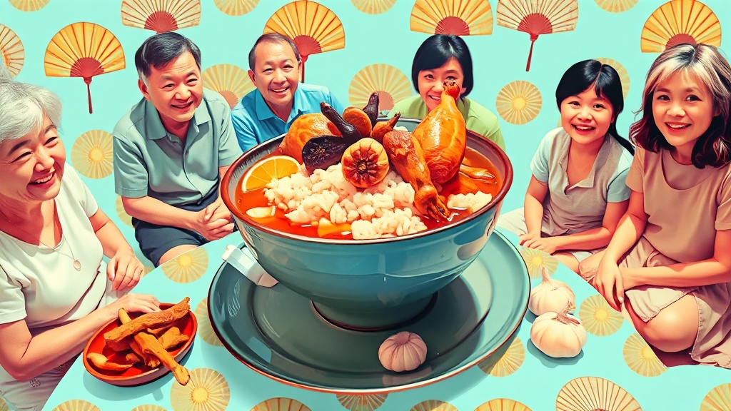 삼계탕, 궁금증 해결! (popart 스타일)