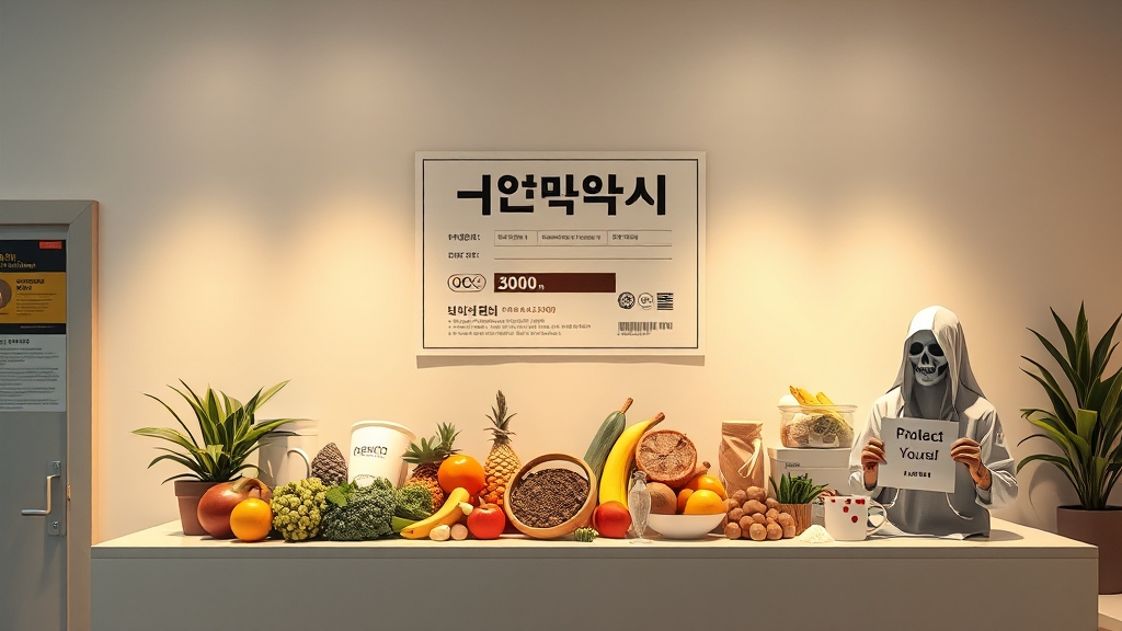 검사 항목 및 비용은? (realistic 스타일)