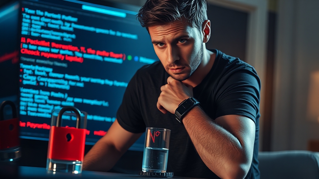 해킹 피해 발생 시 대처 방법 (realistic 스타일)