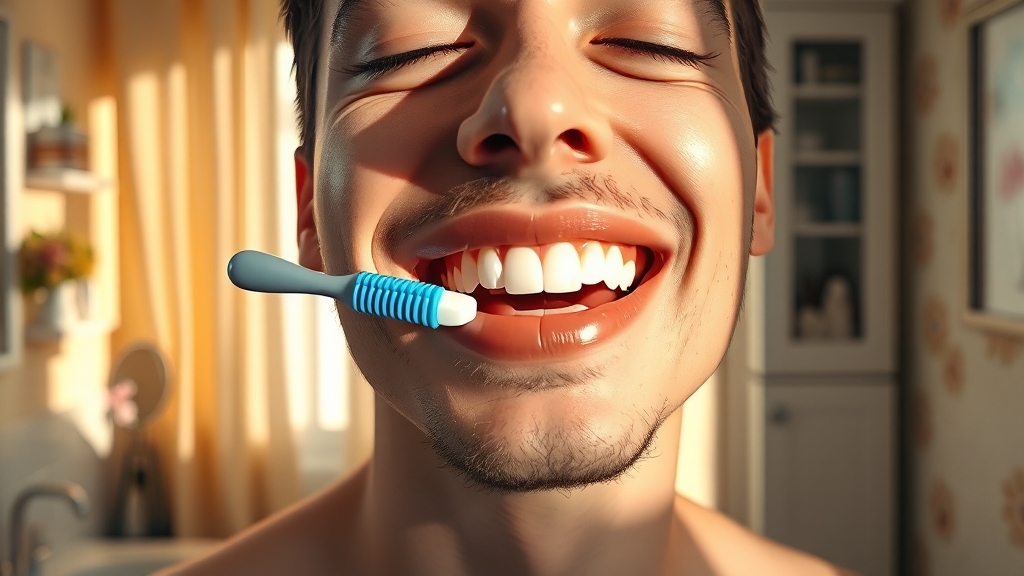 시린 이 완화, 이렇게 관리하세요! (realistic 스타일)