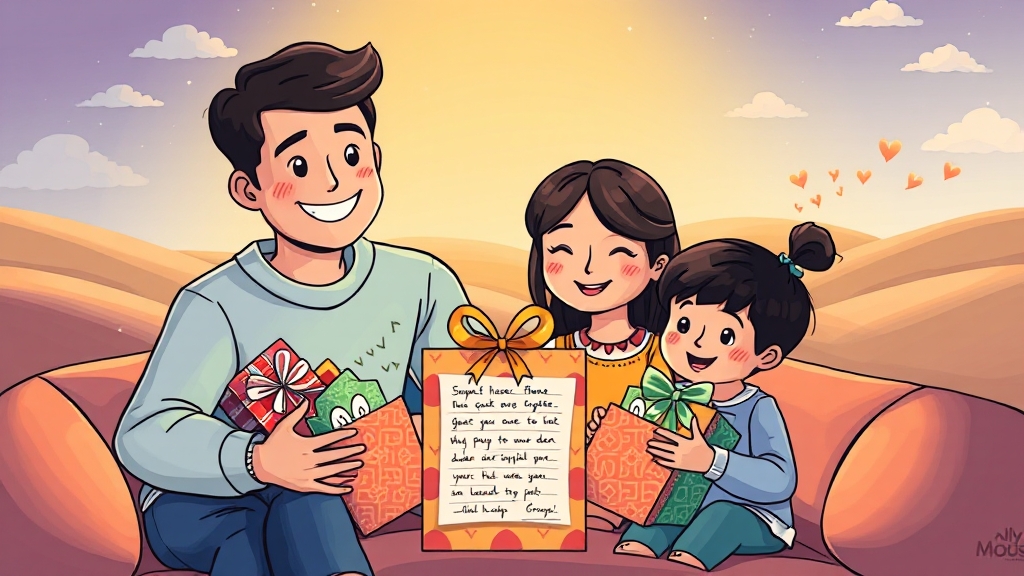 연령대별 맞춤 선물 가이드 (cartoon 스타일)