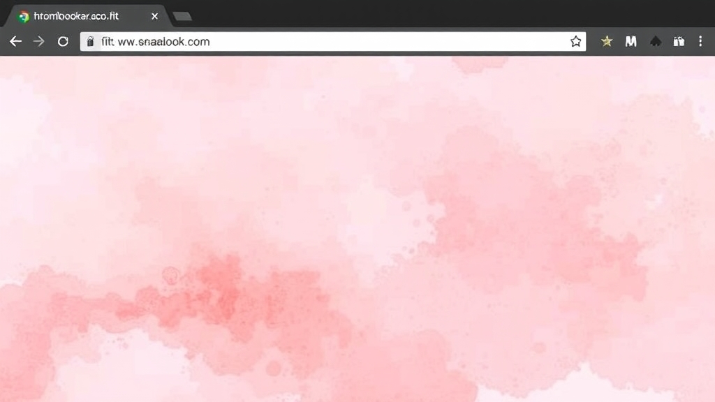 북마크 바 활용법 (watercolor 스타일)