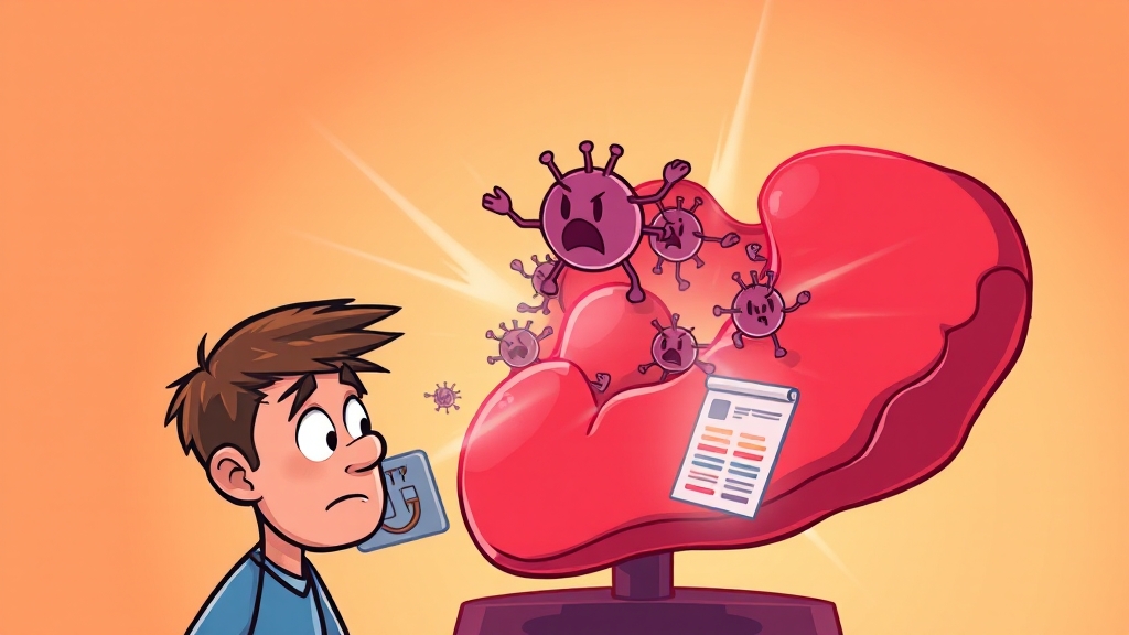 갑상선 기능 저하증 원인 (cartoon 스타일)