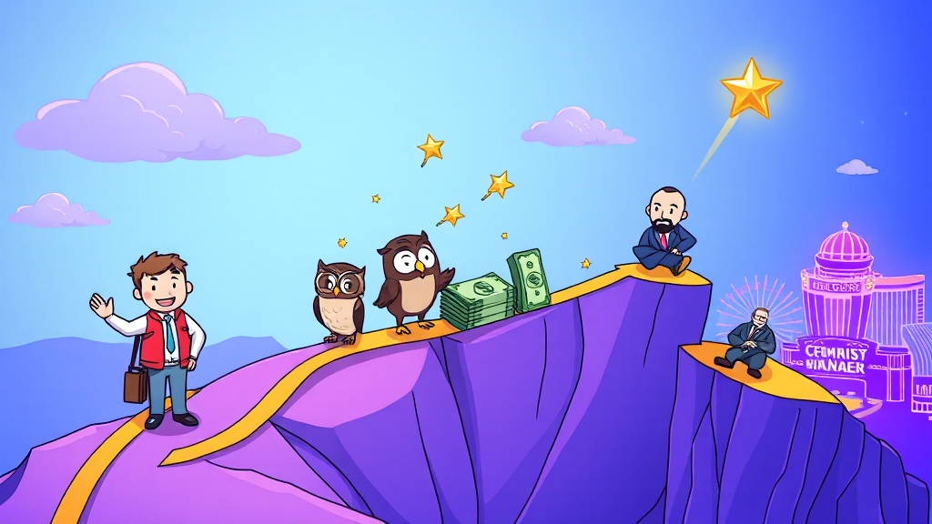 결론: 현명한 단기 자금 관리의 시작 (cartoon 스타일)