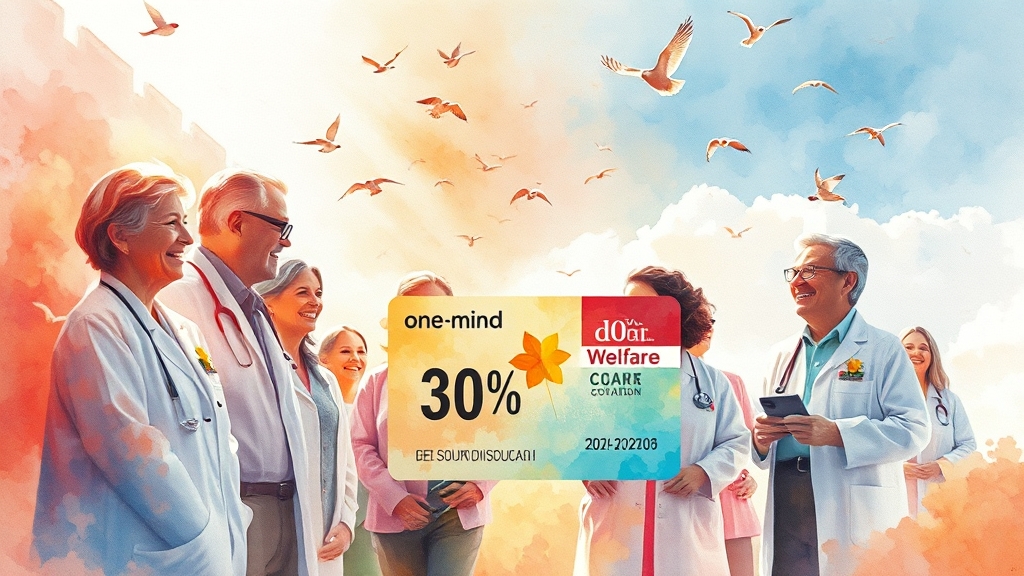 한마음 의료복지카드란? (watercolor 스타일)