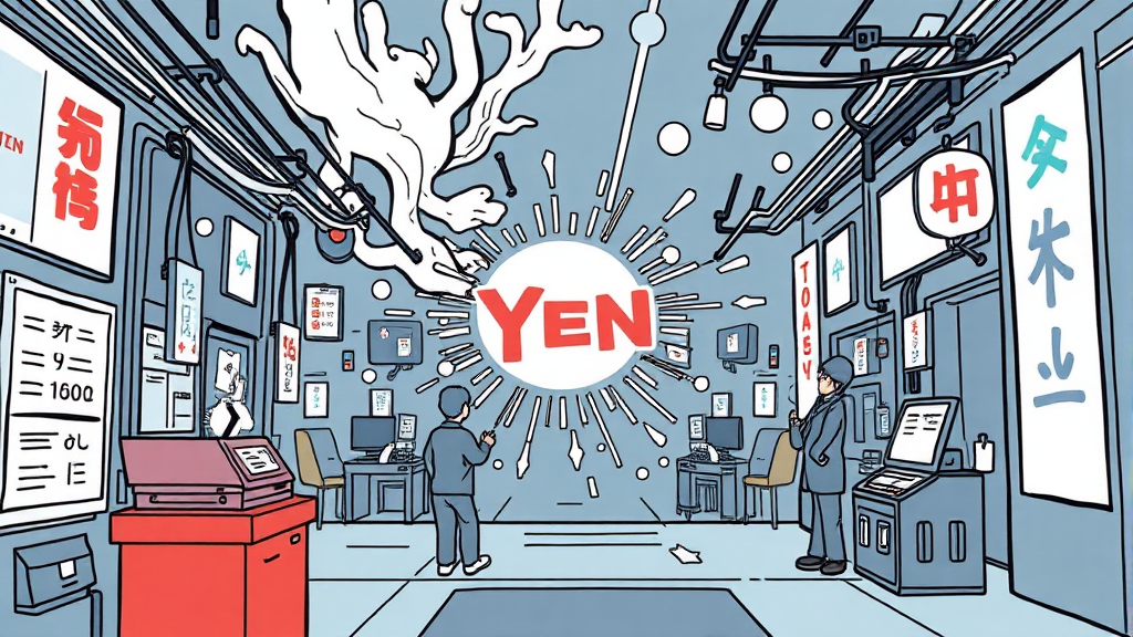 토스 엔화 환전 오류: 무엇이 문제였나 (illustration 스타일)