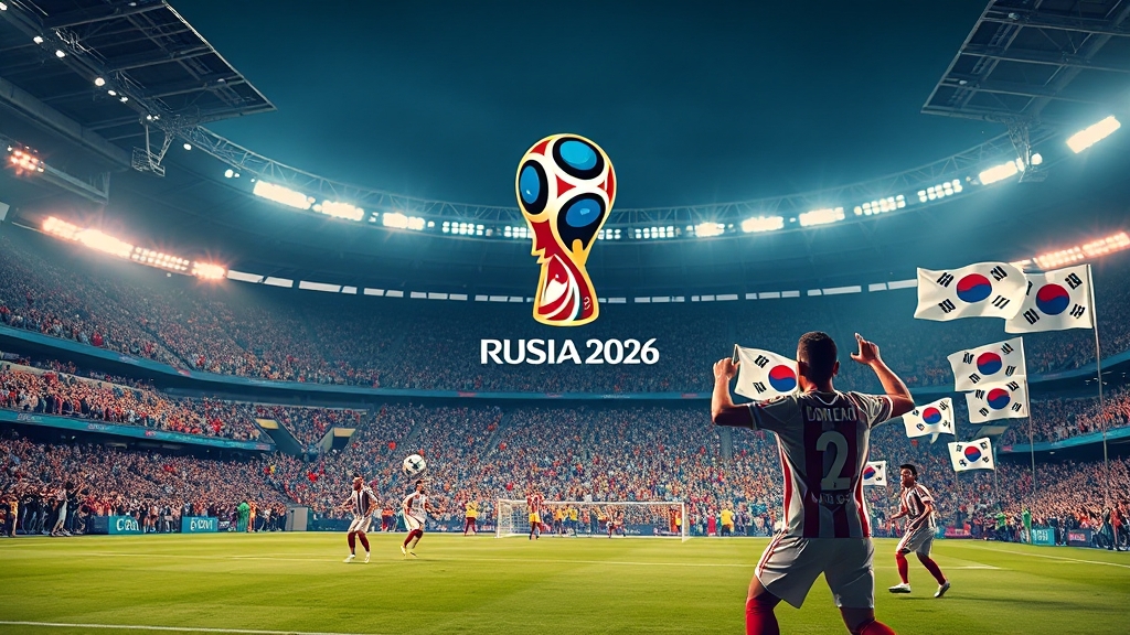 주요 경기 날짜 (한국 시간) (realistic 스타일)