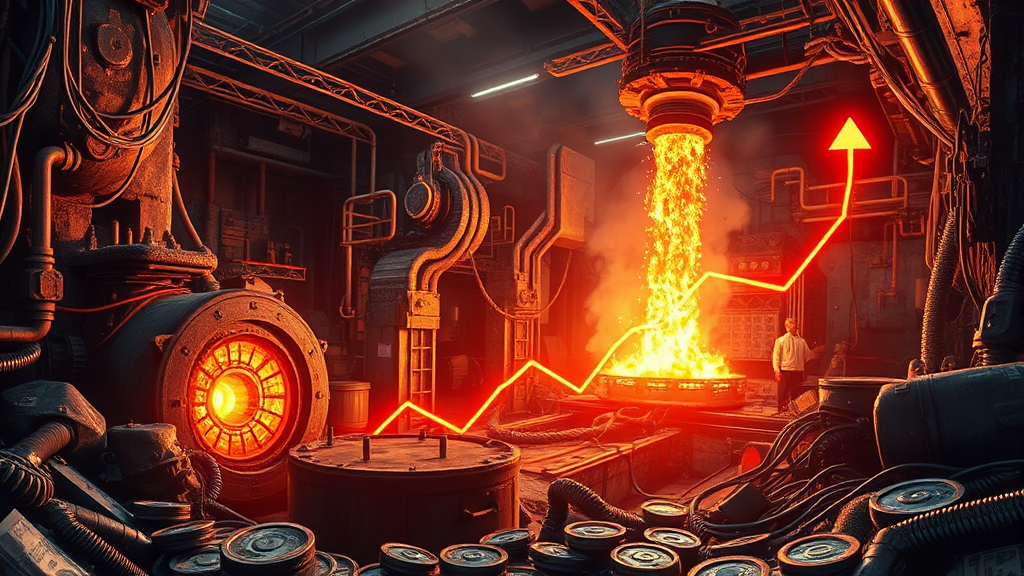 국내 TOP 구리 관련주 분석 (realistic 스타일)