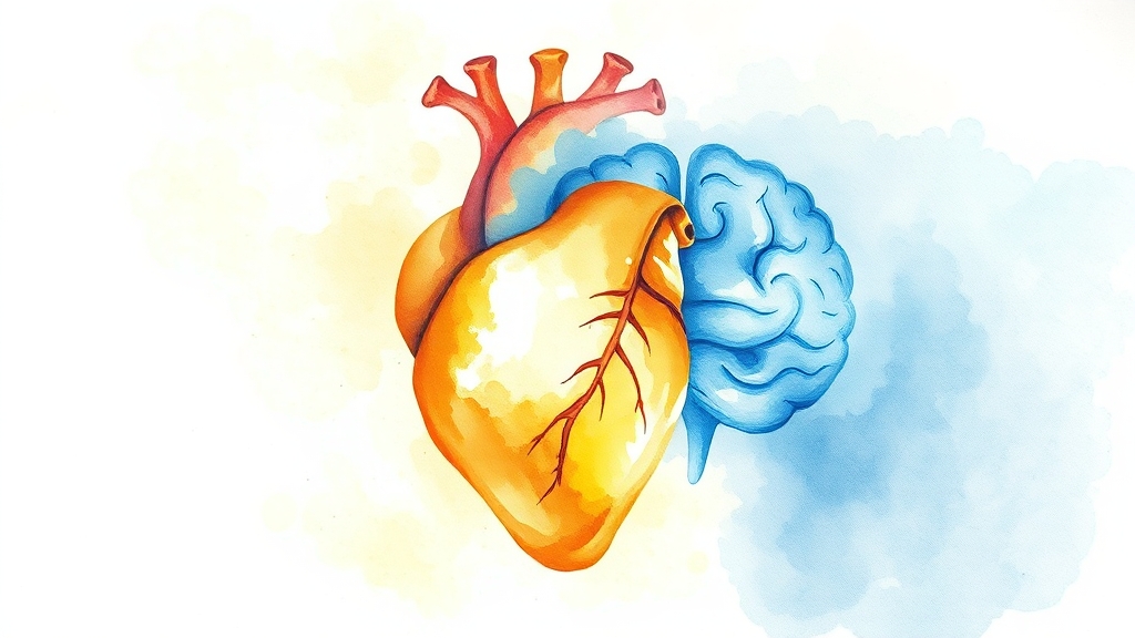 코엔자임 Q10 효능은? (watercolor 스타일)