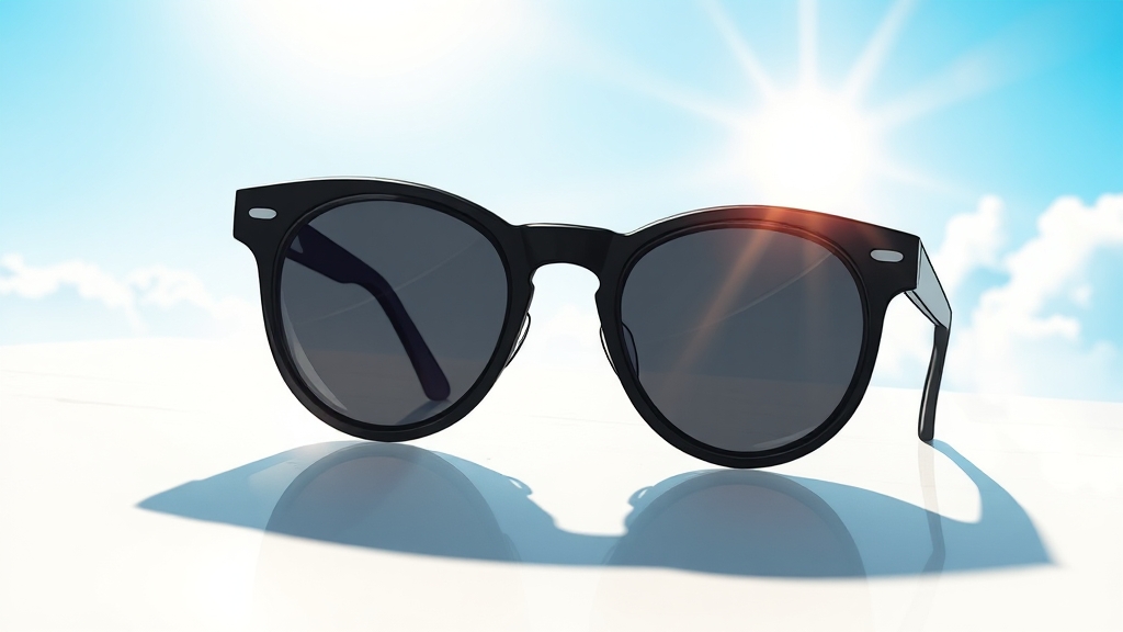 선글라스 선택, 이것만 기억하세요! (cartoon 스타일)