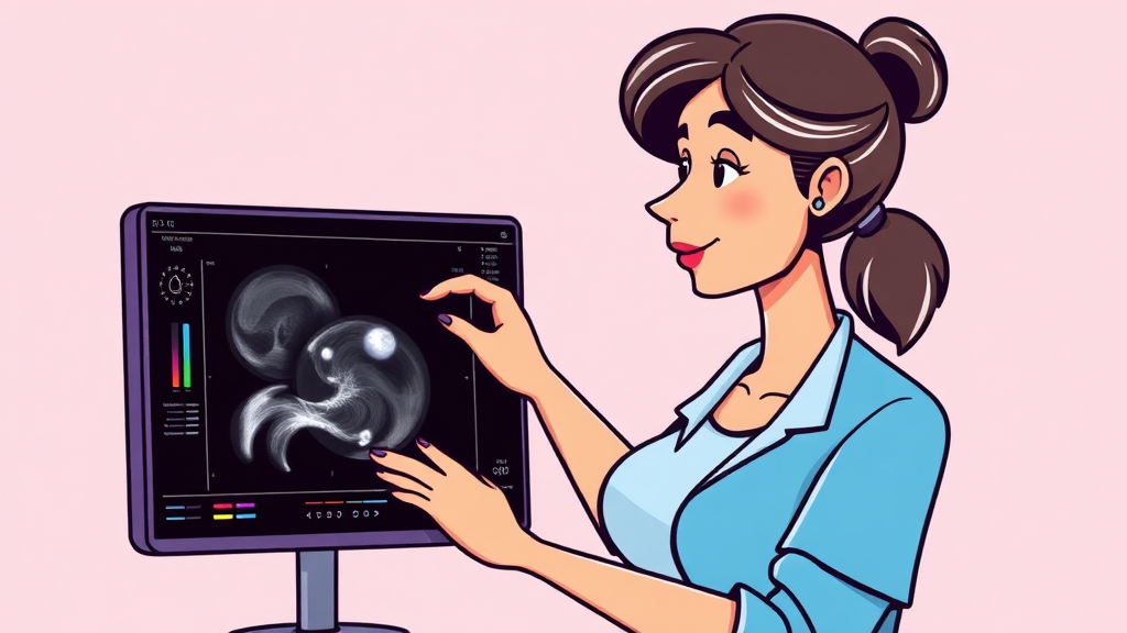 유방결절 관리 및 추적 관찰 (cartoon 스타일)