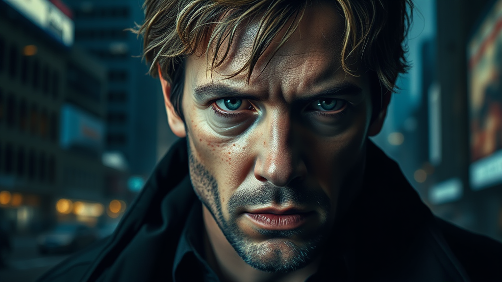 복잡한 스토리와 흥미진진한 결말 (realistic 스타일)