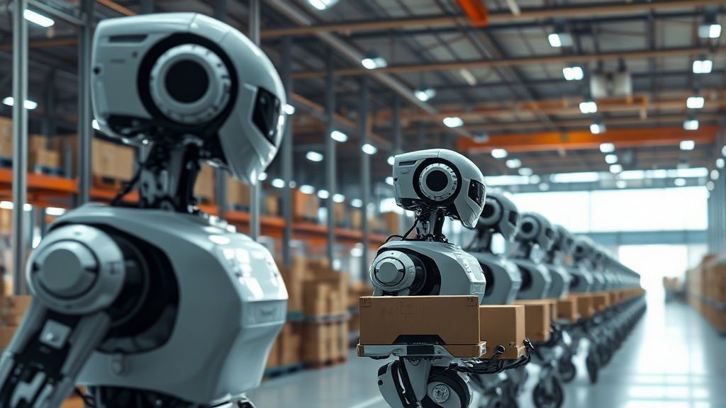 최신 AI 로봇 뉴스 (realistic 스타일)