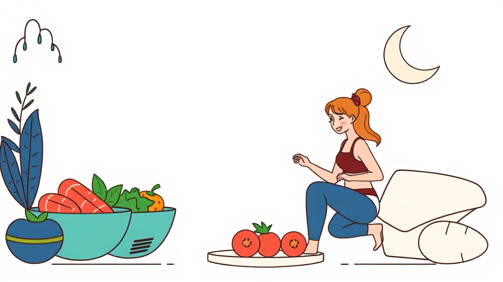 한 달 다이어트, 이것만은 꼭 알아두세요! (illustration 스타일)