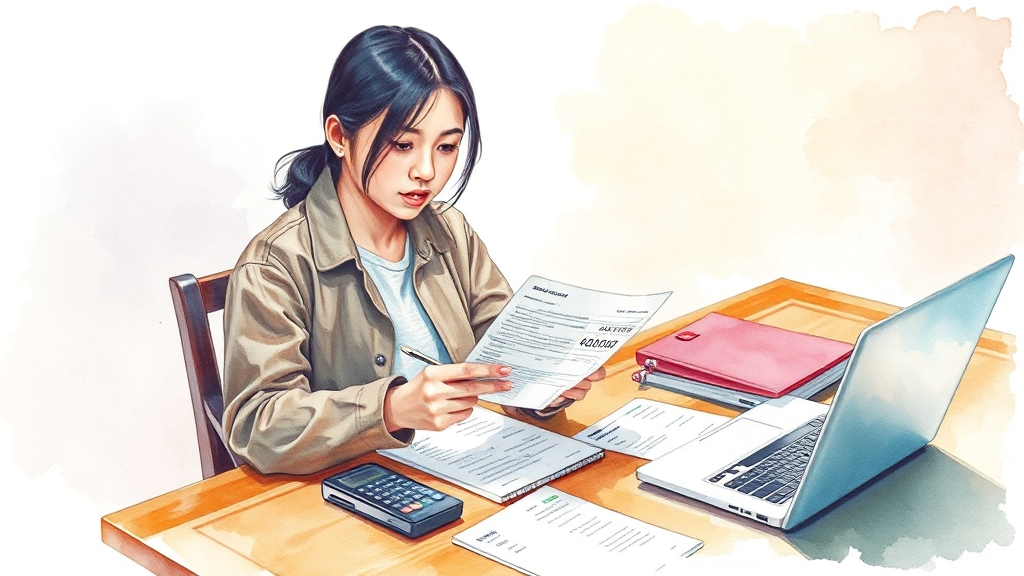 신청 방법, 어렵지 않아요! (watercolor 스타일)