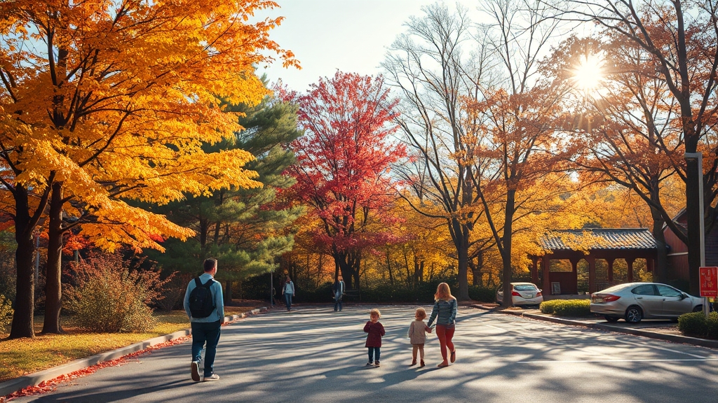 주차 정보 및 이용 팁 (realistic 스타일)