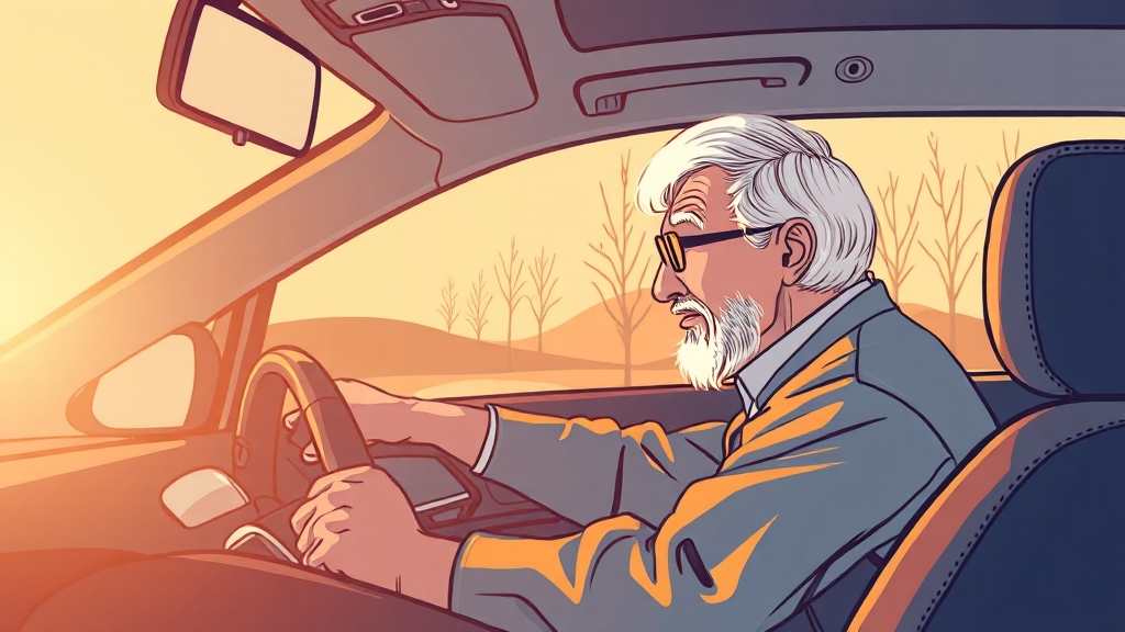 주행 보조 시스템, 필수일까? (illustration 스타일)