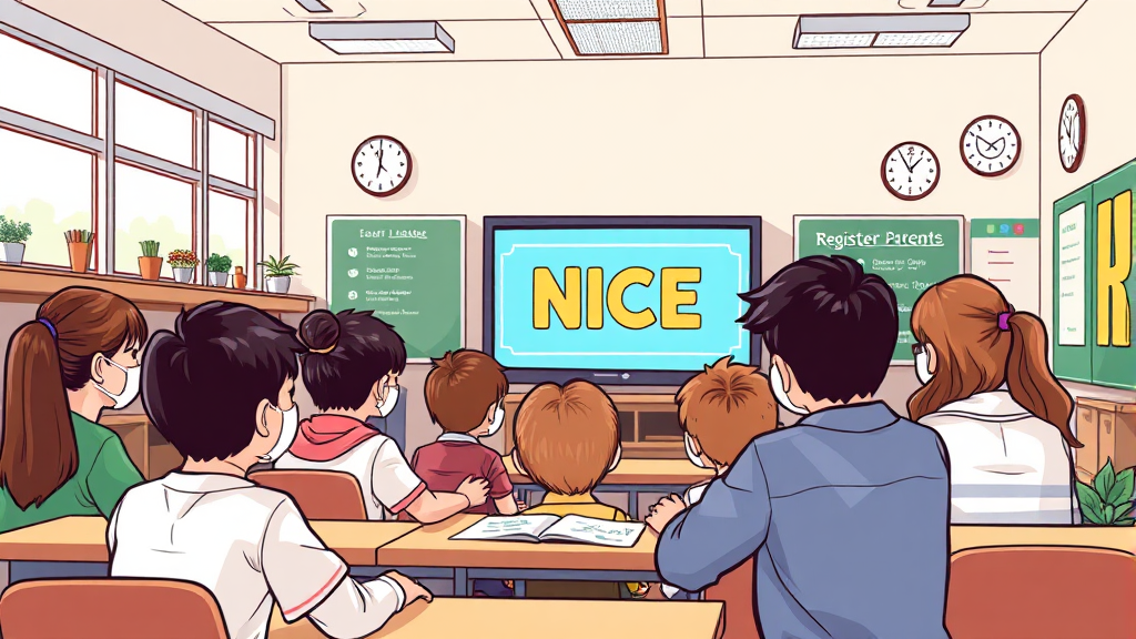 자녀 등록 방법 상세 안내 (illustration 스타일)