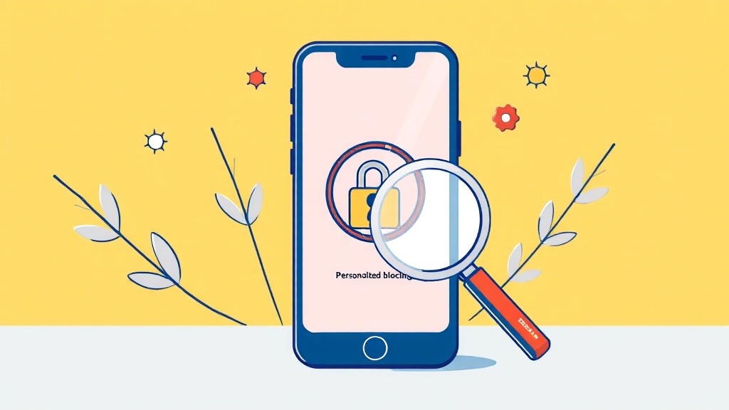 유튜브 광고 식별자(AAID) 관리 (illustration 스타일)