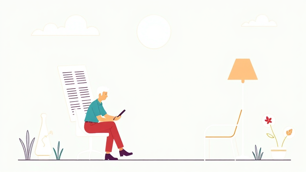 퇴직금 중간정산 전후, 반드시 확인해야 할 사항 (illustration 스타일)