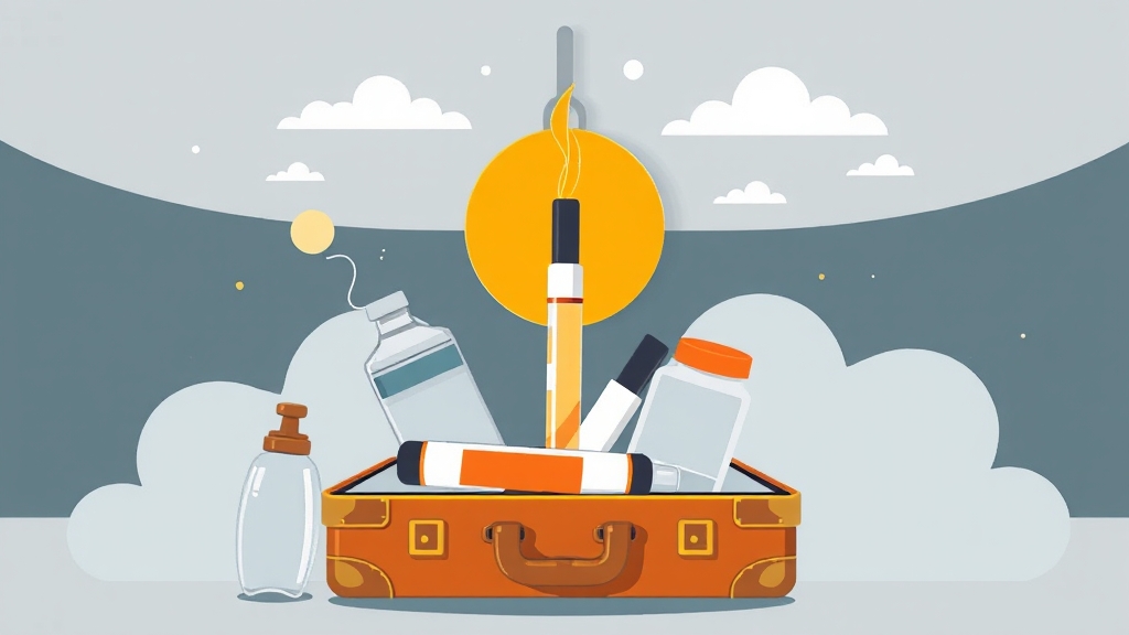 여행 전 체크리스트 (illustration 스타일)