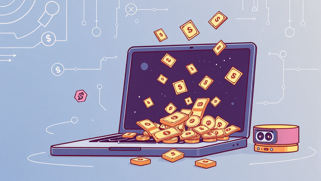 AI 부업, 어떤 종류가 있을까? (illustration 스타일)