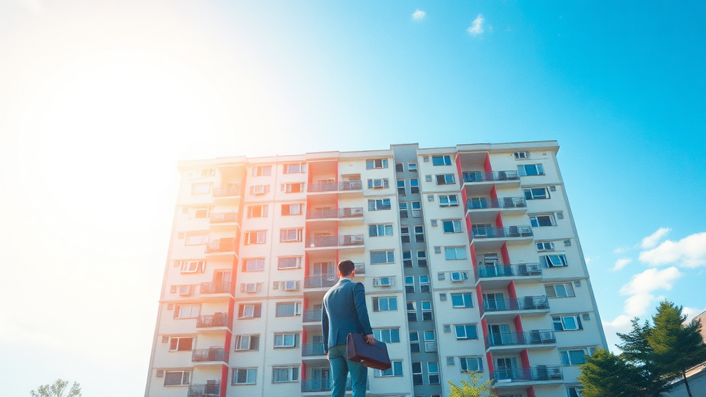 국민임대주택 신청 절차 (watercolor 스타일)