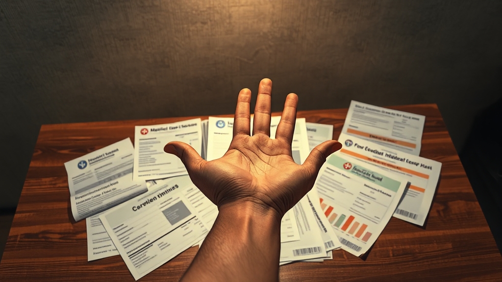 의료비 감면, 어떻게 받을 수 있나? (realistic 스타일)