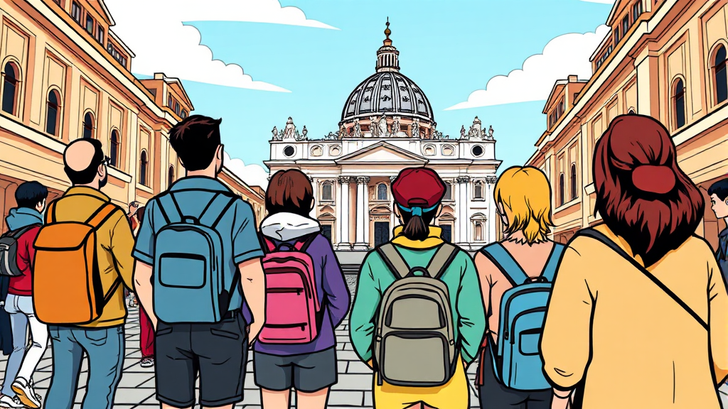바티칸 투어 준비물 & 복장 규정 완벽 가이드 (cartoon 스타일)