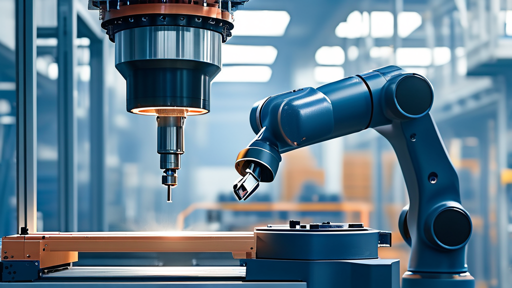 품질 관리 고도화: 로봇 핸드 양산의 안정성과 신뢰성 확보 (watercolor 스타일)