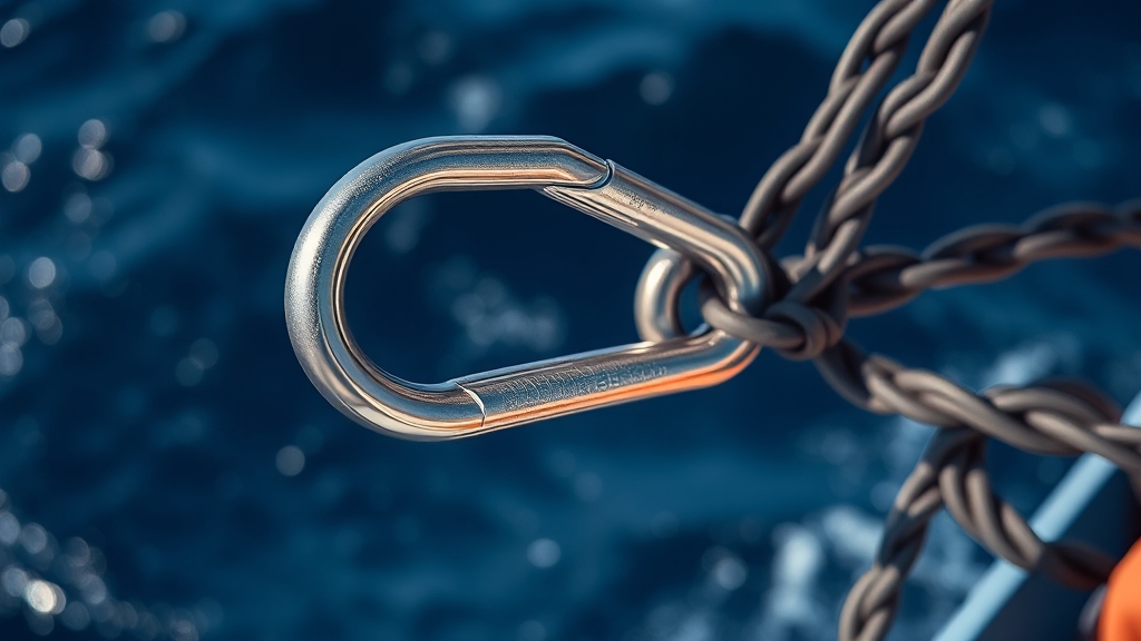 스테인리스 카라비너란? (realistic 스타일)