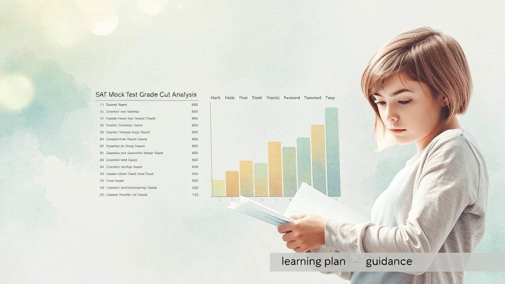 예상 등급컷, 학습 계획에 반영하기 (watercolor 스타일)