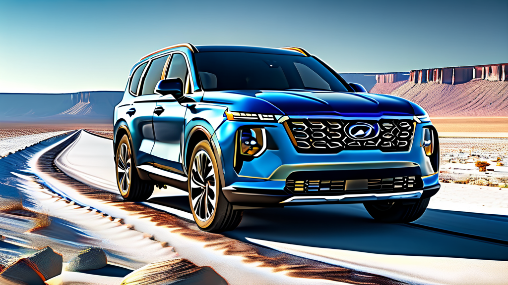 첨단 기술과 UX의 진화: 쏘렌토 풀체인지의 디지털 감성 (realistic 스타일)