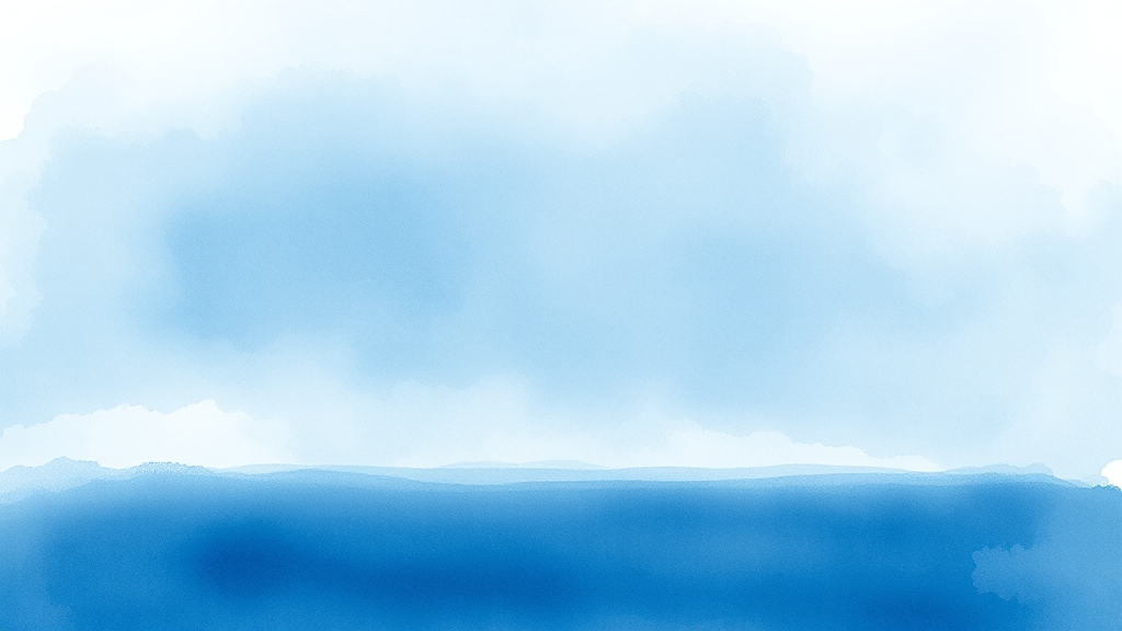 남해군청 홈페이지 소개 (watercolor 스타일)