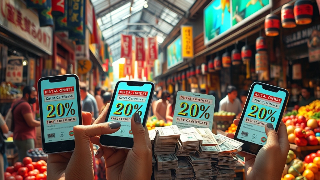 디지털 온누리상품권이란? (realistic 스타일)