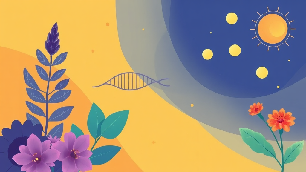 칼로리 제한, 어떻게 작용할까요? (illustration 스타일)