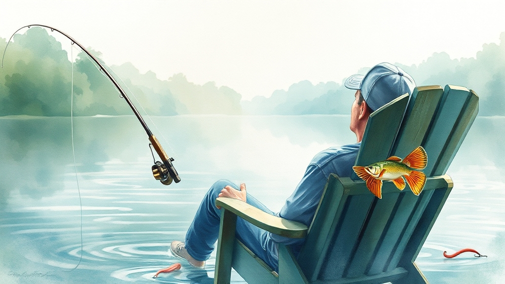 웜 종류별 최적 바늘 매칭 (watercolor 스타일)