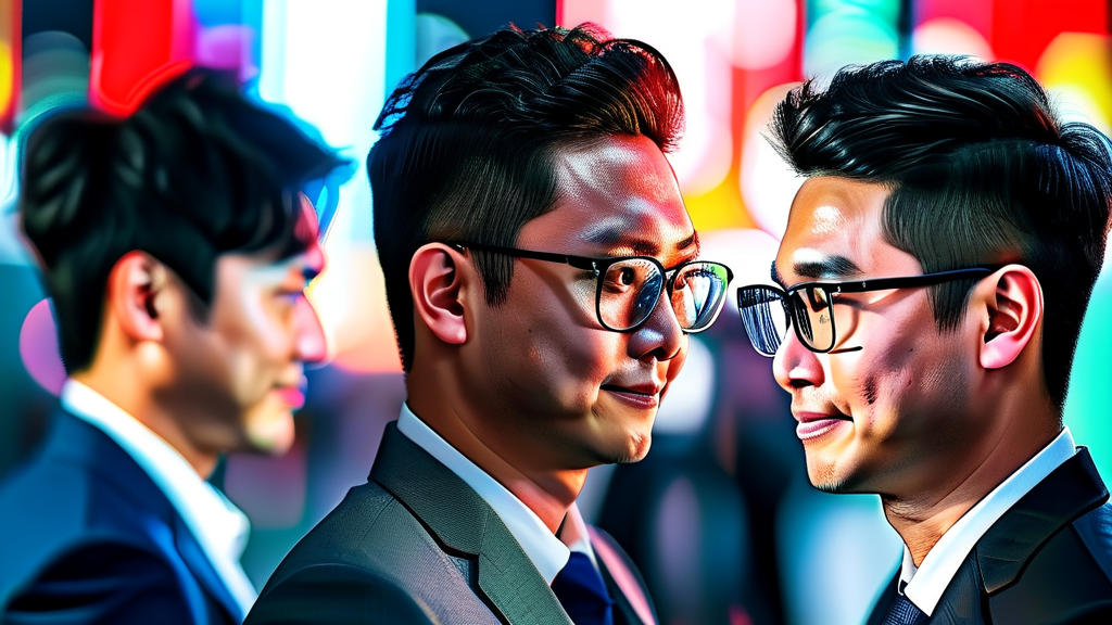 투자 주체별 매매 동향 분석 (realistic 스타일)