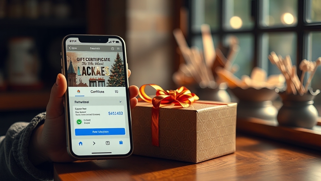 디지털 상품권 환급 참여법 (realistic 스타일)