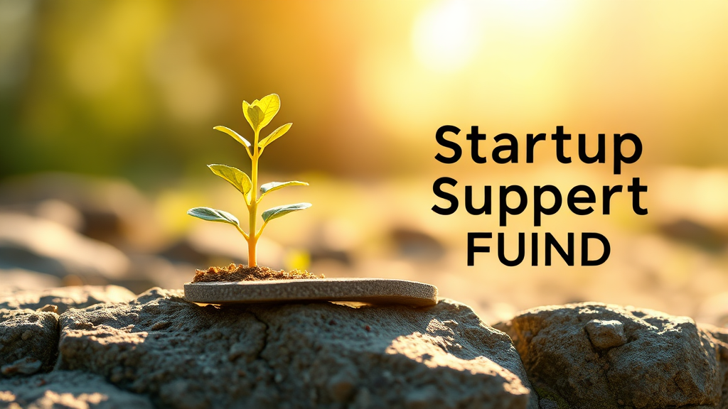창업 지원금, 오해와 진실 (realistic 스타일)
