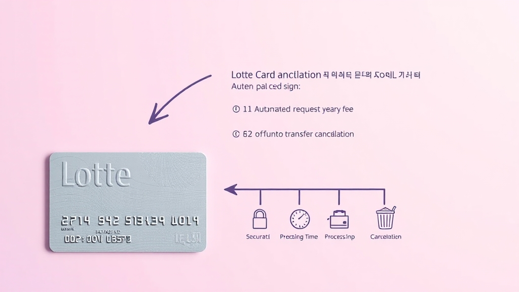 해지 후 연회비 환불 및 자동이체 처리 (realistic 스타일)