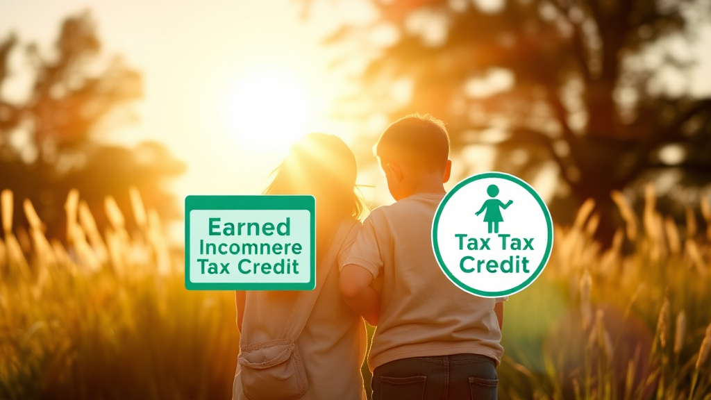 자녀장려금과 근로장려금, 무엇이 다를까요? (realistic 스타일)